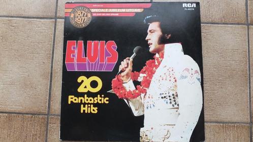 Elvis 20 fantastic hits LP Speciale Jubileum uitgave, Verzamelen, Overige Verzamelen, Gebruikt, Ophalen of Verzenden