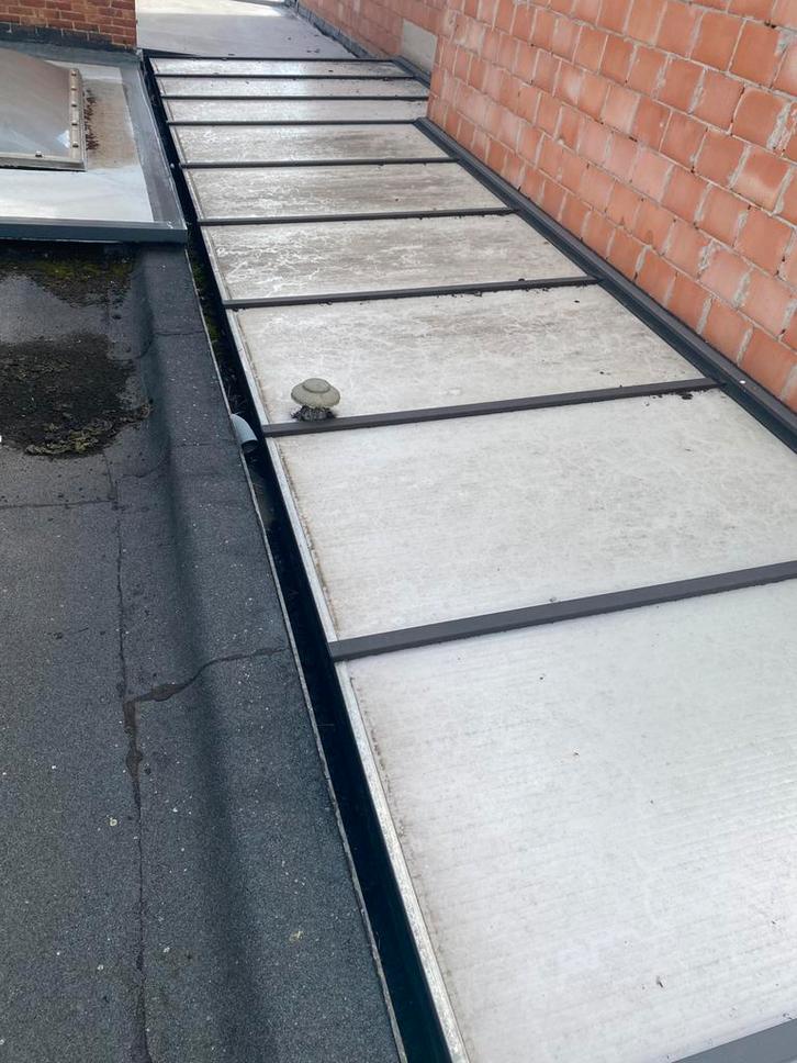 Overkapping te koop, Doe-het-zelf en Bouw, Glas en Ramen, Zo goed als nieuw, Ophalen