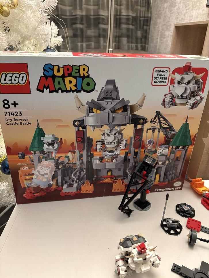 LEGO Super Mario  Dry Bowser Castle Battle Expansion Set, Kinderen en Baby's, Speelgoed | Duplo en Lego, Zo goed als nieuw, Lego