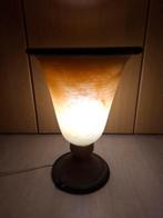 Lamp uit unieke materialen, Ophalen, Zo goed als nieuw