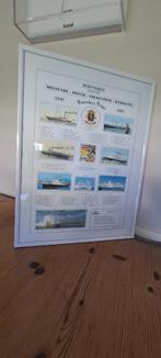 Affiche met stempel Prins Filip lijn Oostende Ramsgate, Ophalen