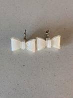 Witte strikjes, Overige materialen, Hangers, Wit, Ophalen of Verzenden
