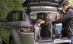 Honden bench voor Range Rover Evoque 2011-18, Animaux & Accessoires, Boîtes de transport, Comme neuf, Enlèvement ou Envoi