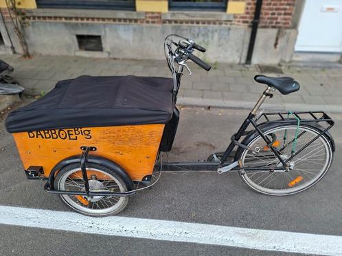 Babboe bakfiets, Fietsen en Brommers, Fietsen | Bakfietsen, Zo goed als nieuw, 2 kinderen, Elektrisch, Ophalen