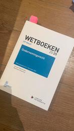 Wetboek ondernemingsrecht Ugent, Ophalen, Gelezen, Hoger Onderwijs