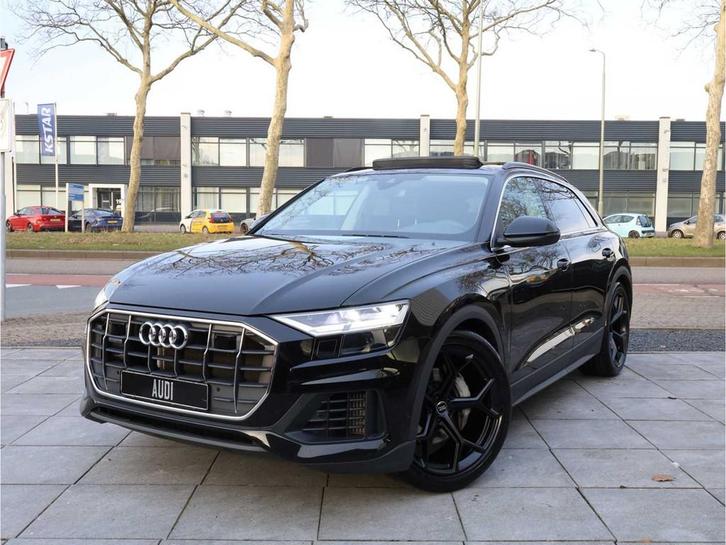 Audi Q8 55 eTFSI Quattro 340PK Automaat 2022, Auto's, Audi, Bedrijf, Q8, Overige brandstoffen, SUV of Terreinwagen, Automaat, Gebruikt