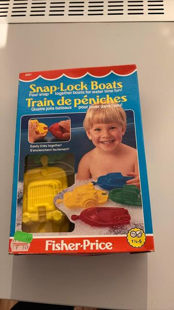 Nieuw doos vintage Fisher Price badspeeltjes, Kinderen en Baby's, Speelgoed | Badspeelgoed, Ophalen of Verzenden, Nieuw