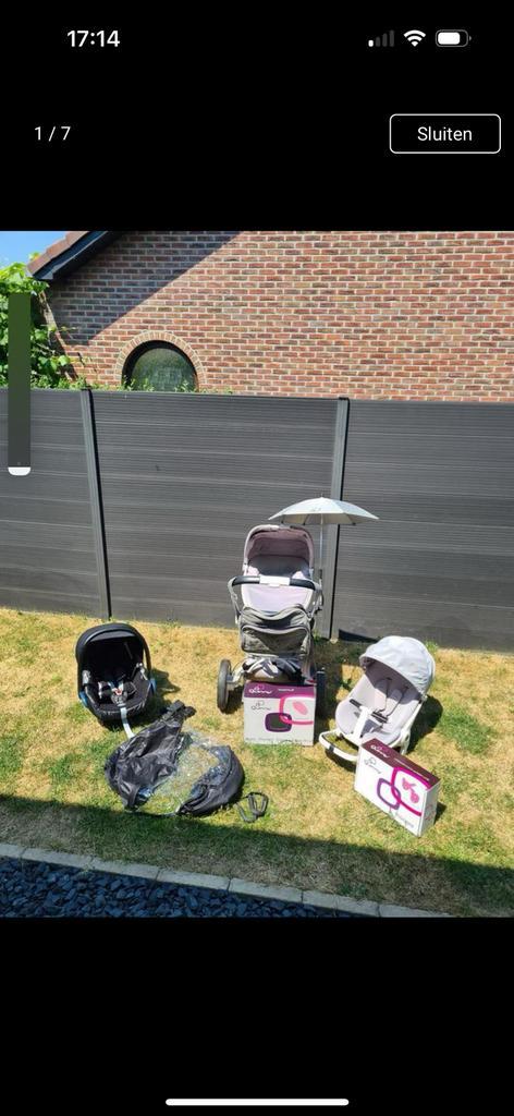Zeer complete kinderwagen, Kinderen en Baby's, Kinderwagens en Combinaties, Zo goed als nieuw, Kinderwagen, Quinny, Ophalen