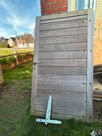 Houten tuindeur, Tuin en Terras, Ophalen, Gebruikt