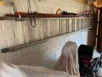 Aluminium ladder 2-delig., Doe-het-zelf en Bouw, Ladders en Trappen, Ophalen, Gebruikt