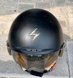 Casque Scorpion Exo taille XL doublure cuir Camel, Fietsen en Brommers, Zo goed als nieuw