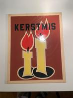 Ontwerp voor affiche ‘kerstmis’ 1960, Antiek en Kunst, Kunst | Litho's en Zeefdrukken, Ophalen of Verzenden