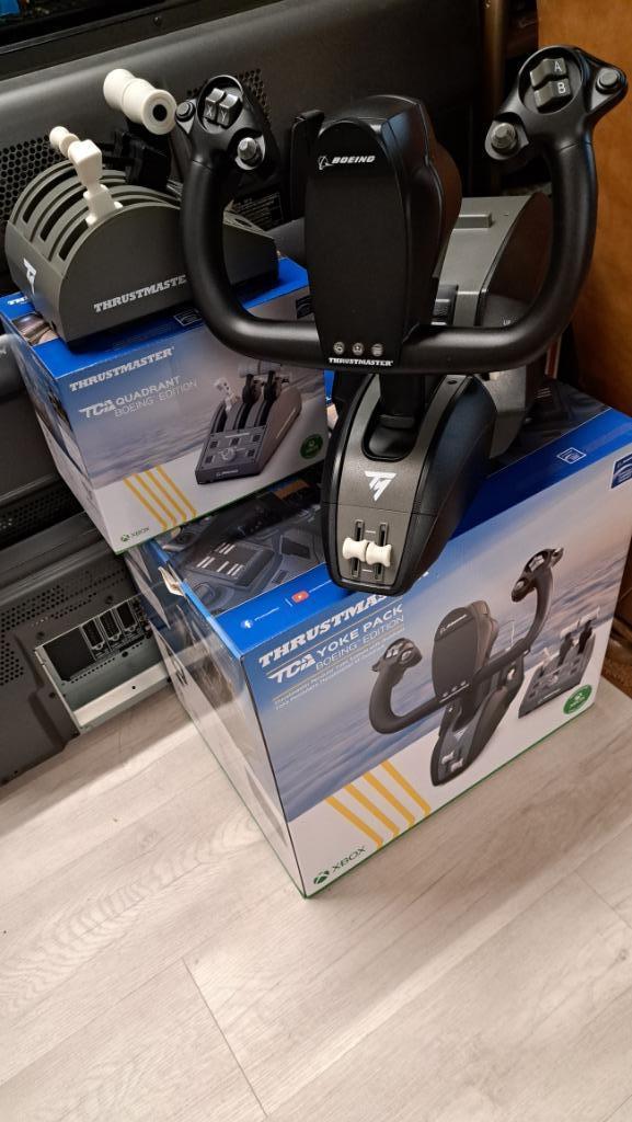 Thrustmaster TCA Boeing Pack nieuw, Computers en Software, Joysticks, Ophalen