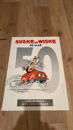 Vandersteen suske en wiske affiche jubileumboek 1995, Gebruikt, Ophalen of Verzenden, Suske en Wiske