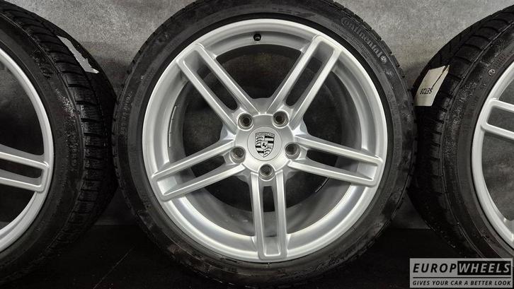 19 inch Porsche carrera 911 991 velgen 19 inch + winterbande, Auto-onderdelen, Banden en Velgen, Banden en Velgen, Winterbanden