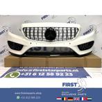 W205 C43 AMG VOORBUMPER + GT GRIL Mercedes C Klasse WIT COMP, Auto-onderdelen, Gebruikt, Ophalen of Verzenden, Bumper, Mercedes-Benz