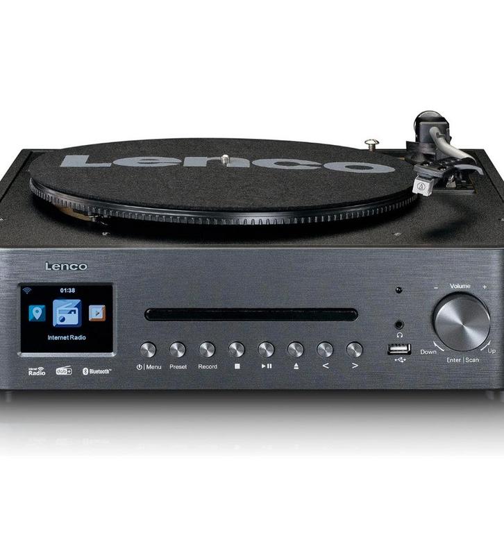 Lenco MC-460 Radio internet, cd,platine etc, TV, Hi-fi & Vidéo, Tourne-disques, Tourne-disque, Autres marques, Enlèvement