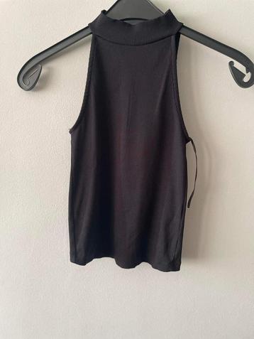 Top neuf noir S, Enlèvement ou Envoi, Taille 36 (S), Stradivarius, Noir