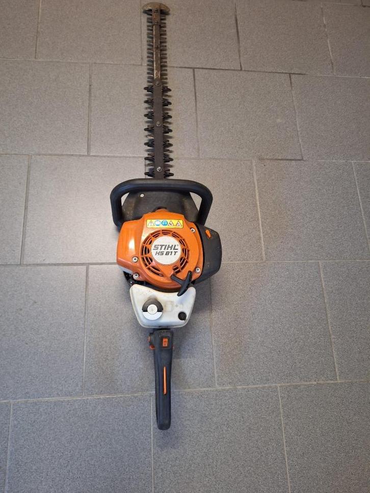 Professionele haagschaar Stihl HS 81 T, Tuin en Terras, Heggenscharen, Gebruikt, Benzine, Ophalen