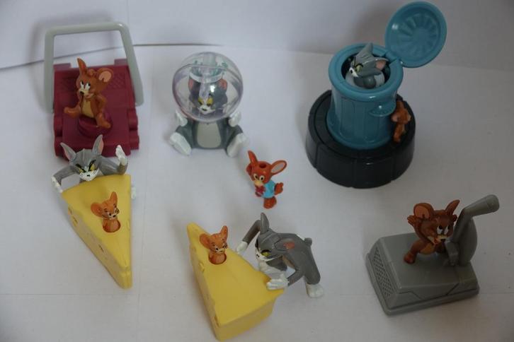 Tom & Jerry verzamel figuren gadgets, Verzamelen, Speelgoed, Gebruikt, Ophalen of Verzenden
