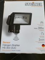 Steinel HS300 straler met sensor - zwart, Tuin en Terras, Ophalen of Verzenden, Nieuw, 250 watt of meer, Bewegingssensor