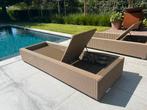 2 Manutti ligbedden - nieuwstaat!, Tuin en Terras, Ophalen, Zo goed als nieuw