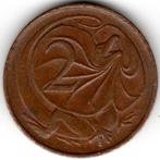 Australië : 2 Cents 1966 Munt Canberra  KM#63  Ref 15936, Postzegels en Munten, Munten | Oceanië, Ophalen of Verzenden, Losse munt