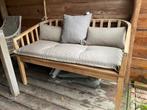 Tuinbank 2 personen inclusief kussens, Tuin en Terras, Tuinbanken, Ophalen, Zo goed als nieuw