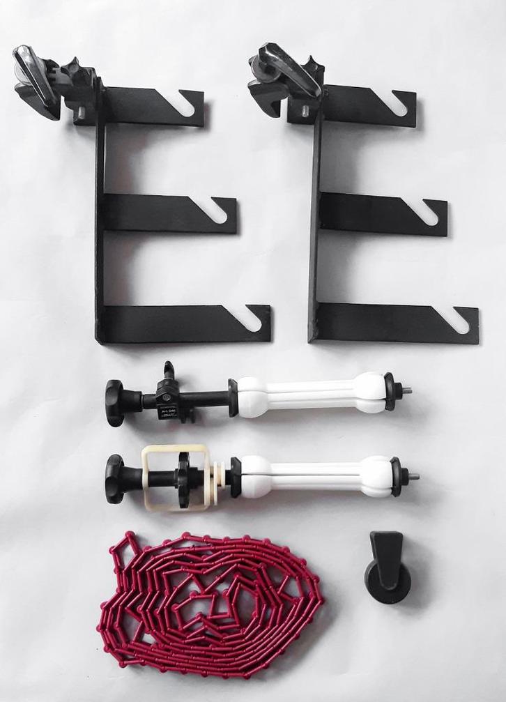 Manfrotto fotoachtergrondhouder, Audio, Tv en Foto, Fotografie | Fotostudio en Toebehoren, Gebruikt, Ophalen of Verzenden