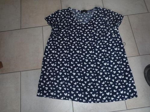 marineblauwe blouse maat 38, Kleding | Dames, Blouses en Tunieken, Zo goed als nieuw, Maat 38/40 (M), Blauw, Ophalen of Verzenden
