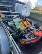 Kart 125cc aim motor, Sport en Fitness, Karting, Ophalen, Kart