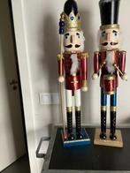 Nieuw 2 grote  houten notekrakers 75 cm  zeeer mooi, Diversen, Kerst, Ophalen, Nieuw