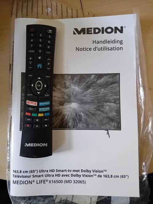 Medion Smart-tv, Audio, Tv en Foto, Televisies, Gebruikt, 100 cm of meer, Smart TV, Ophalen