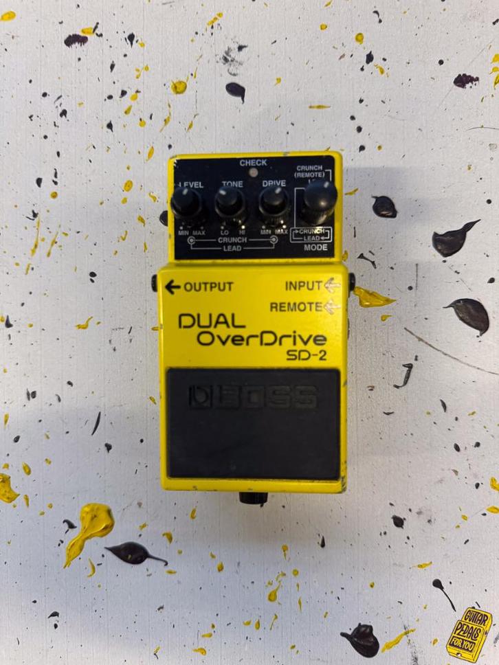 Boss SD-2 Dual Overdrive, Muziek en Instrumenten, Effecten, Gebruikt, Distortion, Overdrive of Fuzz, Ophalen of Verzenden