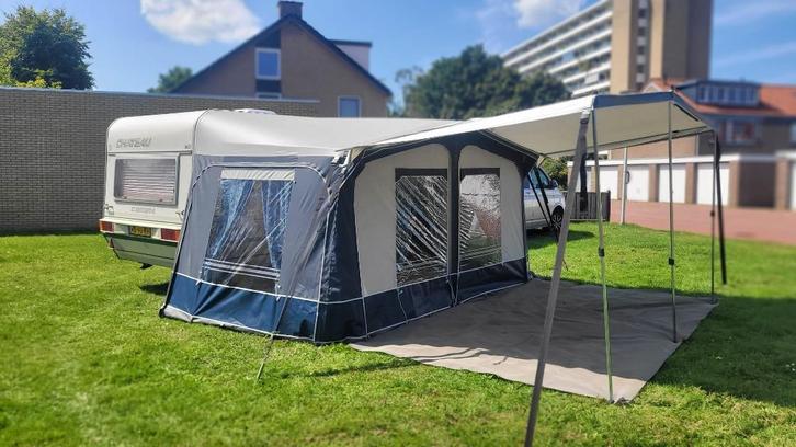 Chauteau Caravan, Caravans en Kamperen, Caravans, Particulier, tot en met 4, 750 - 1000 kg, Chateau, 5 tot 6 meter, Disselslot