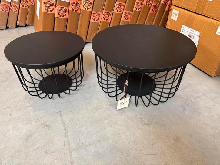 Nieuwe set salontafels maden HSM collectie, Huis en Inrichting, Woonaccessoires | Overige, Nieuw, Ophalen of Verzenden