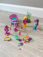 Playmobil koets met zeepaardjes 70033, Ophalen, Zo goed als nieuw, Complete set