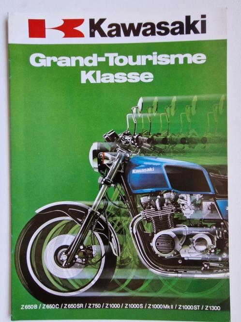 Kawasaki folders - brochures, Motoren, Handleidingen en Instructieboekjes, Kawasaki, Ophalen of Verzenden