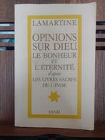 De meningen van Lamartine over God, geluk en eeuwigheid, Ophalen