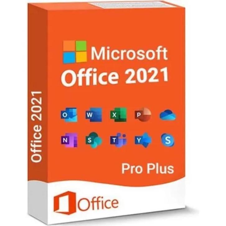 Microsoft Office 2021 Professional Plus, Computers en Software, Office-software, Nieuw, Windows, Access, Excel, OneNote, Outlook