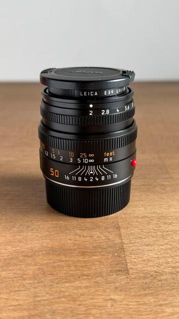 Leica Summicron-M 50mm f/2 beschikbaar voor biedingen