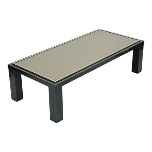 Belgo Chrom by Roger van Hevel Design Salontafel 23kt Goud, Huis en Inrichting, Tafels | Salontafels, Gebruikt, Minder dan 50 cm