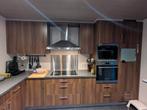 Complete keuken met toestellen (2008), Huis en Inrichting, Keuken | Complete keukens, Ophalen, Gebruikt, U-keuken, Bruin
