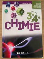 Chimie 3e/ 4e - De Boeck, Livres, Secondaire, De boeck, Utilisé, Chimie