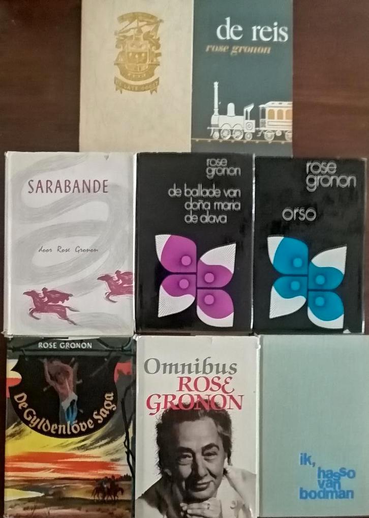 rose gronon, Boeken, Literatuur, Zo goed als nieuw, België, Ophalen of Verzenden