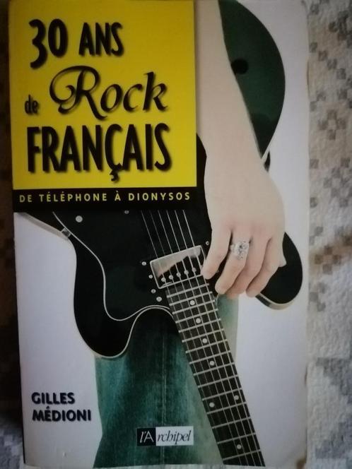 30 ans de rock français de Gilles Médioni, Boeken, Muziek, Ophalen of Verzenden