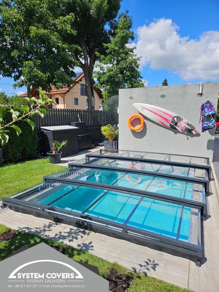 Zwembadoverdekking/ Nieuwe Zwembadoverkapping, Pool Cover, Tuin en Terras, Zwembad-toebehoren, Nieuw, Overige typen, Ophalen of Verzenden