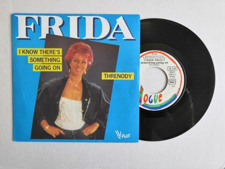 FRIDA - I know there's something going on (45t), CD & DVD, Vinyles Singles, Comme neuf, Single, Pop, 7 pouces, Enlèvement ou Envoi