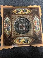 Antiek klok 30x30cm, Ophalen of Verzenden