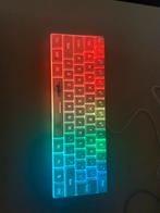 V700 RGB streamer wired keyboard, Comme neuf, Enlèvement